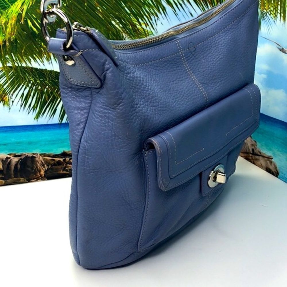 Coach F19045 Penelope Leather Convertible Soho Bag Lavender - Picture 5 of 9